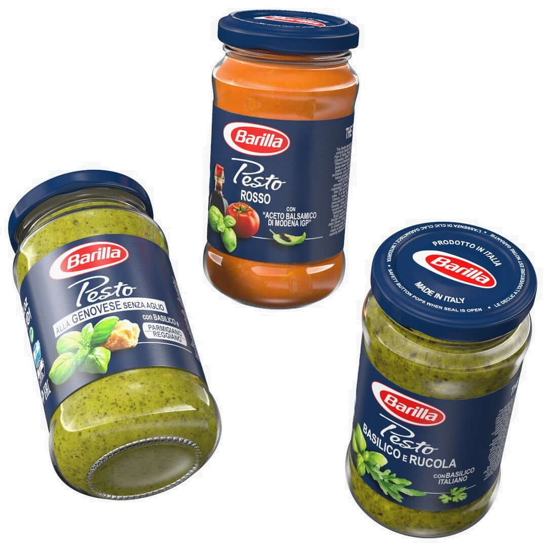Food bottles and jars
