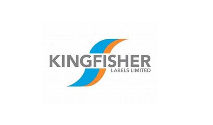 Kingfisher Labels Limited logo on a white background